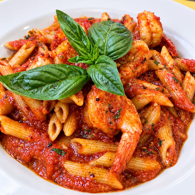 Shrimp Fra Diavolo.